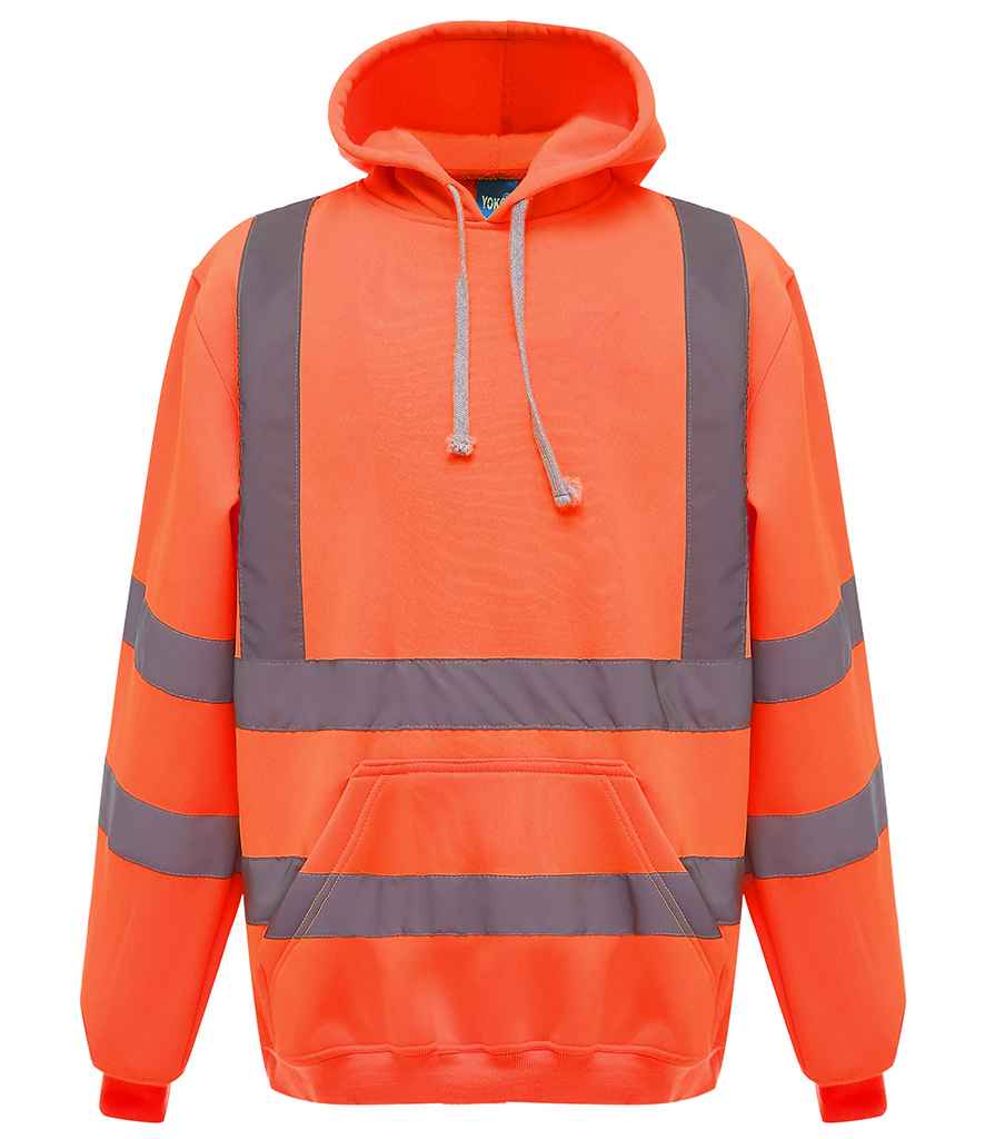YK031 Yoko Hi-Vis Pull Over Hoodie
