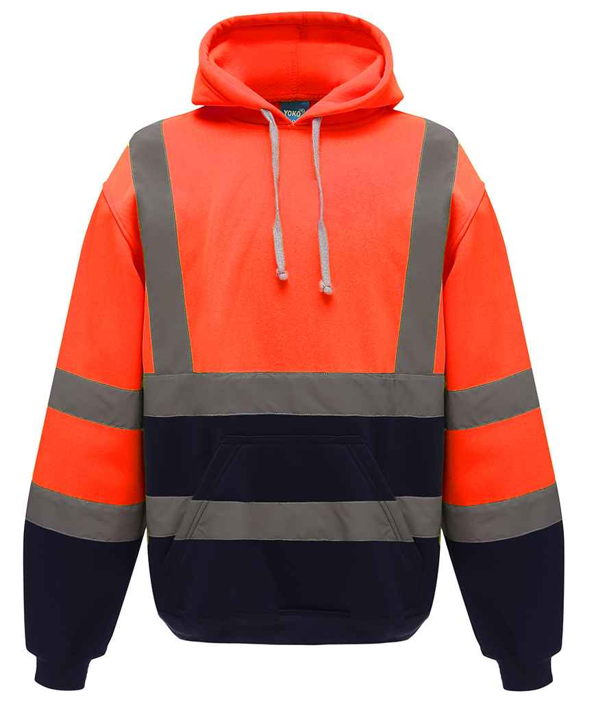 YK031 Yoko Hi-Vis Pull Over Hoodie