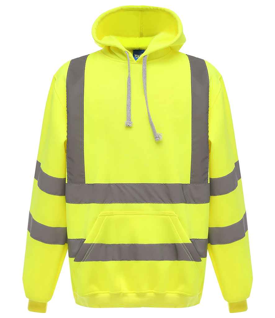 YK031 Yoko Hi-Vis Pull Over Hoodie