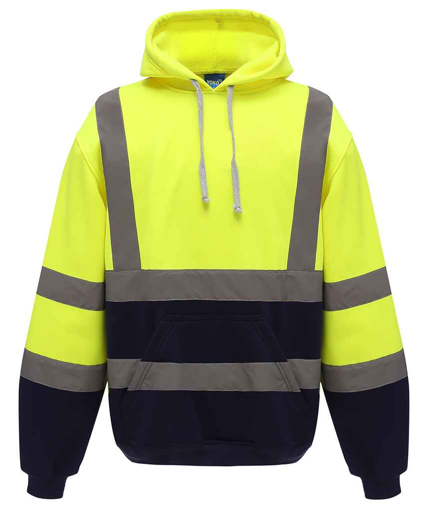 YK031 Yoko Hi-Vis Pull Over Hoodie