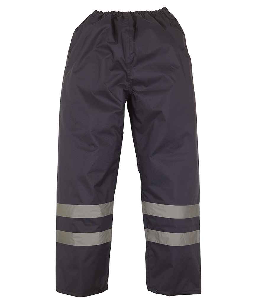 YK210 Yoko Hi-Vis Waterproof Overtrousers