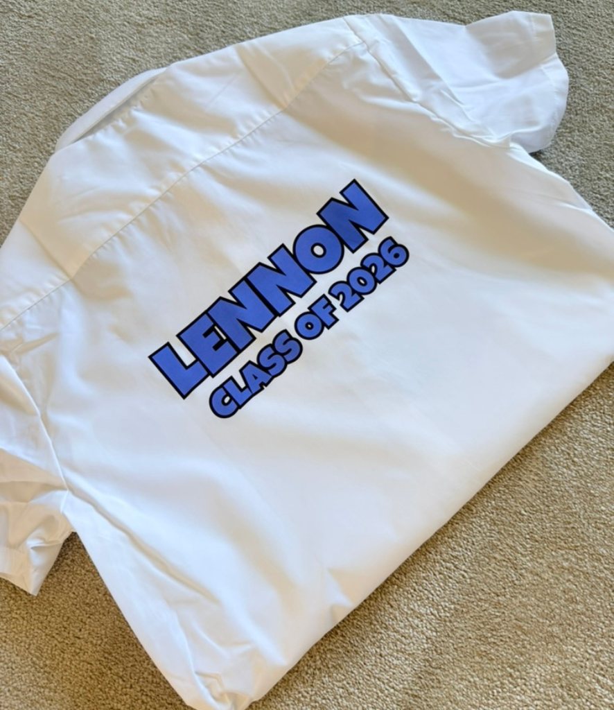 Personalised School Leavers Shirt
