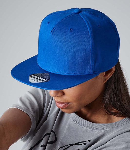 BB610 Beechfield 5 Panel Snapback Rapper Cap