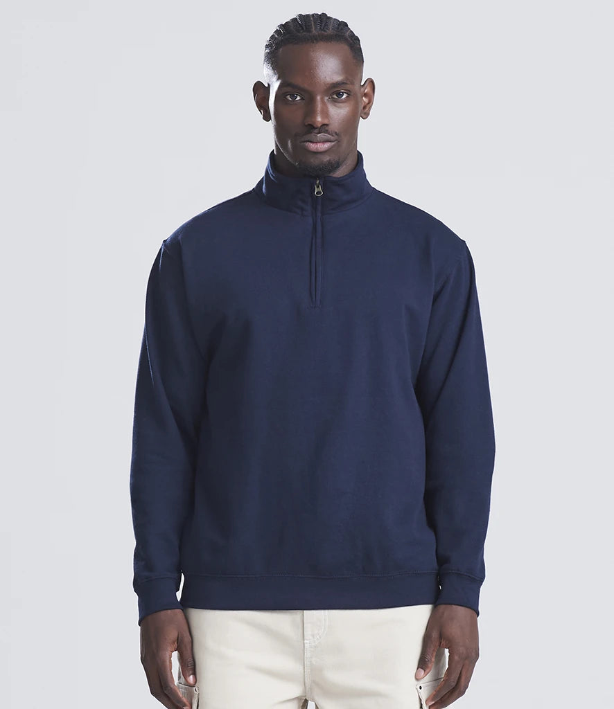 AWDis Sophomore Zip Neck Sweatshirt