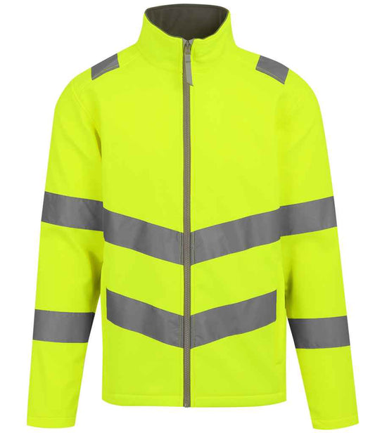 RG557 Regatta High Visibility Pro Contract Ablaze Soft Shell Jacket