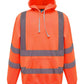 YK031 Yoko Hi-Vis Pull Over Hoodie