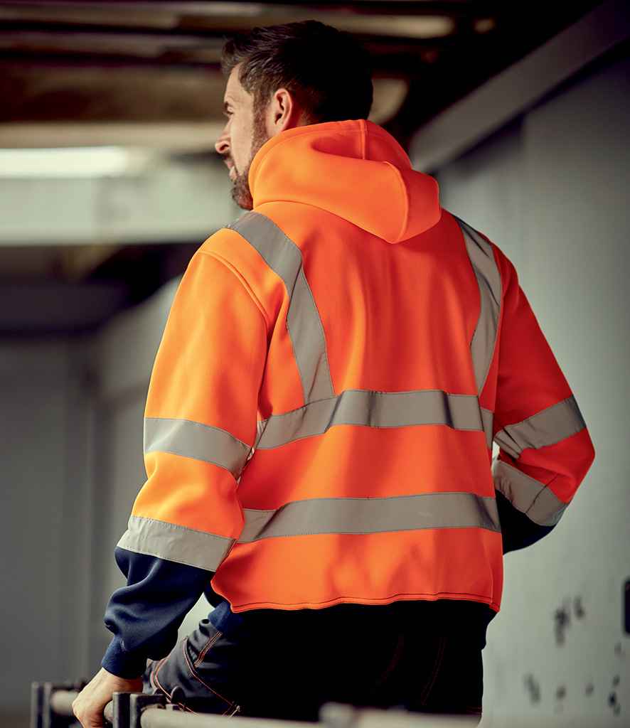 YK031 Yoko Hi-Vis Pull Over Hoodie