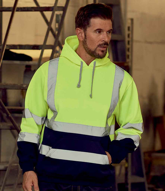 YK031 Yoko Hi-Vis Pull Over Hoodie